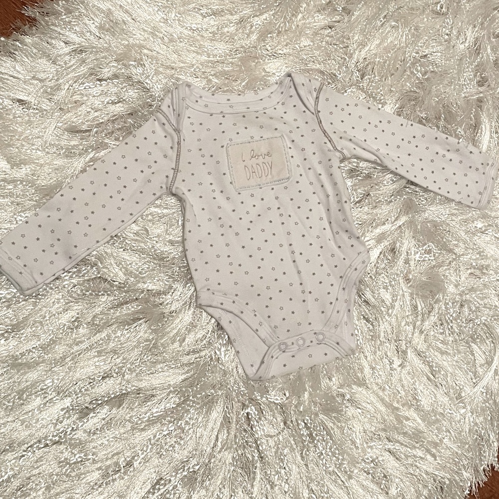 💜 Mud Pie I Love Daddy Onesie 0-6 Months